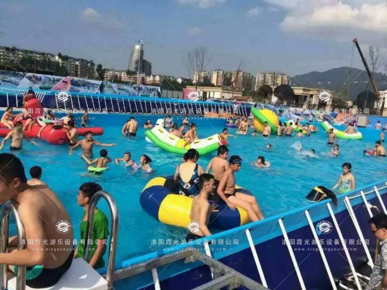 文昌充气游泳池